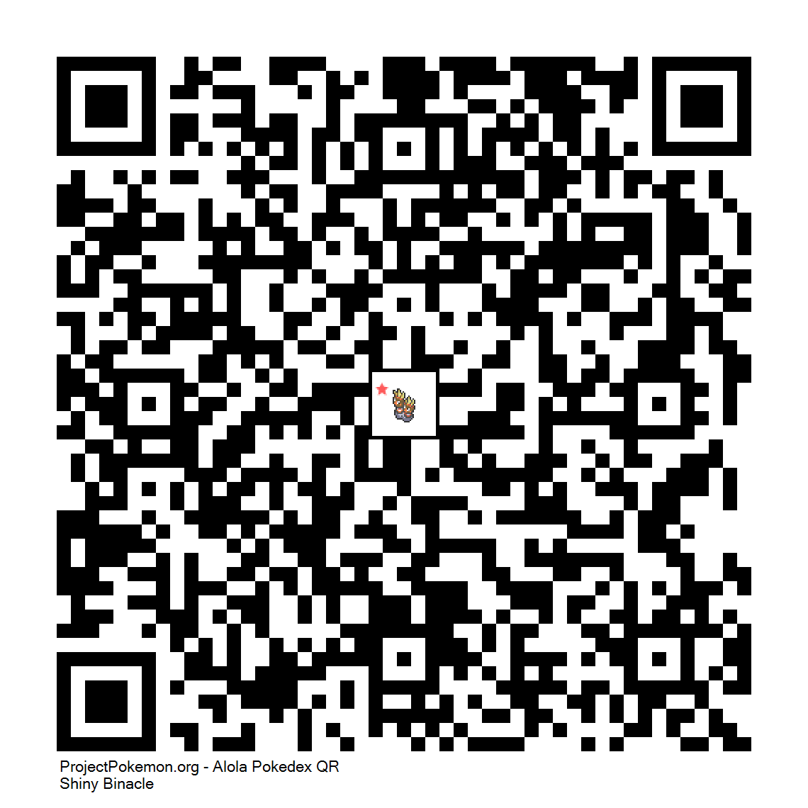 Cdigo QR de Binacle variocolor